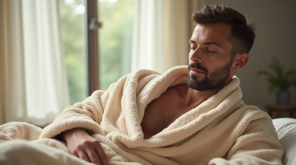 Choisir un peignoir éponge homme alliant confort et élégance